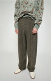 2026年8月入荷予定<br>26AW<BR>CristaSeya クリスタセヤ<br>" DOUBLE PLEATED WIDE PANTS " <br>ダブルプリーテッド<br>ワイドパンツ<BR>【04WM-27】【MEN'S/WOMEN'S】