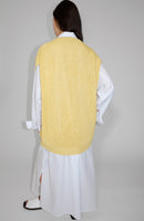 25ss<BR>CristaSeya クリスタセヤ<br>" WASHI PAPER GILET " <br>WASHI PAPER ジレ 4色展開<BR>【19DA-WA】【MEN'S/WOMEN'S】