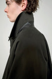 2026年8月入荷予定<br>26AW<BR>CristaSeya クリスタセヤ<br>" OVERSIZED TRENCH<br> WITH LEATHER PATCH " <br>オーバーサイズドコート<BR>【01KA-27】【MEN'S/WOMEN'S】