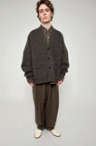 2026年8月入荷予定<br>26AW<BR>CristaSeya クリスタセヤ<br>" OVERSIZED SHETLAND CARDIGAN " <br>オーバーサイズド<br>シェットランドカーディガン<BR>【14GA-27】【MEN'S/WOMEN'S】