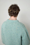 2026年8月入荷予定<br>26AW<BR>CristaSeya クリスタセヤ<br>" PADDED COLLAR SHETLAND OVERSIZED SWEATER " <br>パディットカラー<br>シェットランドセーター<BR>【13GA-27 】【MEN'S/WOMEN'S】
