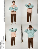 2026年8月入荷予定<br>26AW<BR>CristaSeya クリスタセヤ<br>" PADDED COLLAR SHETLAND OVERSIZED SWEATER " <br>パディットカラー<br>シェットランドセーター<BR>【13GA-27 】【MEN'S/WOMEN'S】