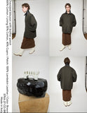 2026年8月入荷予定<br>26AW<BR>CristaSeya クリスタセヤ<br>" OVERSIZED BLOUSON<br> WITH LEATHER PATCH " <br>オーバーサイズドブルゾン<BR>【07KA-27】【MEN'S/WOMEN'S】