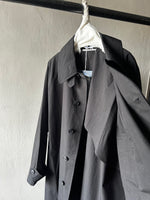 25ss<BR>CristaSeya クリスタセヤ<br>" OVERSIZED RAGLAN TRENCH " <br>オーバーサイズドコート<BR>【01KA】【MEN'S/WOMEN'S】