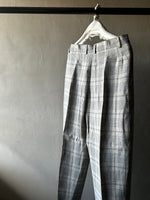 25ss<BR>CristaSeya クリスタセヤ<br>" DOUBLE PLEATED WIDE PANTS " <br>ダブルプリーテッド＜BR>ワイドパンツ<BR>【09SH-24-LI】【MEN'S/WOMEN'S】