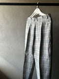 25ss<BR>CristaSeya クリスタセヤ<br>" DOUBLE PLEATED WIDE PANTS " <br>ダブルプリーテッド＜BR>ワイドパンツ<BR>【09SH-24-LI】【MEN'S/WOMEN'S】