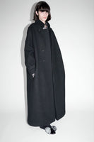 25AW<BR>CristaSeya クリスタセヤ<br>" WOOL LONG COAT " <br>ウールロングコート<BR>【02VC-WO】【MEN'S/WOMEN'S】