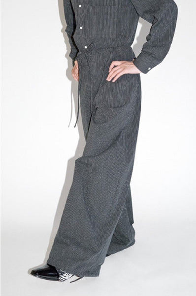 25AW<BR>CristaSeya クリスタセヤ<br>" MAXI LARGE PANTS WITH DRAWSTRINGS " <br>マキシラージパンツ<BR>【05TF-25】【MEN'S/WOMEN'S】