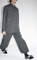 25AW<BR>CristaSeya クリスタセヤ<br>" MAXI LARGE PANTS WITH DRAWSTRINGS " <br>マキシラージパンツ<BR>【05TF-25】【MEN'S/WOMEN'S】