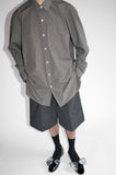 25AW<BR>CristaSeya クリスタセヤ<br>" HANDMADE MEN'S<BR> CLASSIC COLLAR SHIRT " <br>ハンドメイドメンズ<BR>クラシックカラーシャツ<BR>【12SP-25】【MEN'S/WOMEN'S】