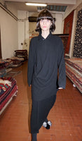 25AW<BR>CristaSeya クリスタセヤ<br>"FLANNEL POLO DRESS  " <br>フランネルポロドレス<BR>【12VC-FL】【MEN'S/WOMEN'S】