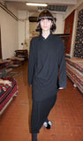 25AW<BR>CristaSeya クリスタセヤ<br>"FLANNEL POLO DRESS  " <br>フランネルポロドレス<BR>【12VC-FL】【MEN'S/WOMEN'S】
