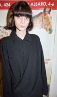 25AW<BR>CristaSeya クリスタセヤ<br>"FLANNEL POLO DRESS  " <br>フランネルポロドレス<BR>【12VC-FL】【MEN'S/WOMEN'S】