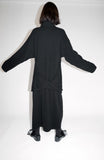 25AW<BR>CristaSeya クリスタセヤ<br>"FLANNEL POLO DRESS  " <br>フランネルポロドレス<BR>【12VC-FL】【MEN'S/WOMEN'S】