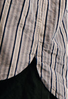 25AW<BR>CASEY CASEY<BR> ケイシーケイシー<br>" HAMNET SHIRT " <br>ロングスリーブストライプシャツ<BR>【25HC302-PAPER COT】【MEN'S】