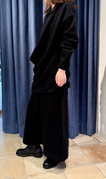 25AW<BR>CristaSeya クリスタセヤ<br>"FLANNEL POLO DRESS  " <br>フランネルポロドレス<BR>【12VC-FL】【MEN'S/WOMEN'S】