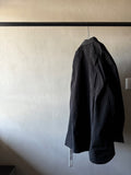 25AW<BR>CASEY CASEY<BR> ケイシーケイシー<br>" HAMNET SHIRT "PICH BLACK <br>ロングスリーブシャツ<BR>【25HC301-PAPER COT】【MEN'S】