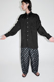 26ss<BR>CristaSeya クリスタセヤ<br>" OVERSIZED PYJAMA PANTS " <BR>オーバーサイズドパジャマパンツ<BR>【07PA-BIS-CU】【MEN'S/WOMEN'S】