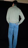 26ss<BR>CristaSeya クリスタセヤ<br>" BLEACHED DENIM<br> PLEATED TROUSERS " <br>ブリーチデニム<br>プリーテッドトラウザーズ<BR>【03ED-K DENIM】<br>【MEN'S/WOMEN'S】