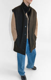 26ss<BR>CristaSeya クリスタセヤ<br>" BLEACHED DENIM<br> PLEATED TROUSERS " <br>ブリーチデニム<br>プリーテッドトラウザーズ<BR>【03ED-K DENIM】<br>【MEN'S/WOMEN'S】
