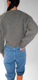 26ss<BR>CristaSeya クリスタセヤ<br>" BLEACHED DENIM<br> HIGH-WAISTED JEANS " <br>ブリーチデニムハイウエストジーンズ<BR>【04ED-K DENIM】<br>【MEN'S/WOMEN'S】