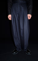 24AW<BR>CristaSeya クリスタセヤ<br>" DOUBLE PLEATED WIDE PANTS " <br>ダブルプリーテッド<BR>ワイドパンツ<BR>【04WM】【MEN'S】