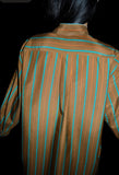 24AW<BR>CristaSeya クリスタセヤ<br>×Salvatore Piccolo サルバトーレピッコロ<BR>" HANDMADE FRINGED<BR> MAO COLLAR  SHIRT  " <BR>マオカラーフリンジシャツ<br>【11SP-SC】<BR>【MEN'S/WOMEN'S】