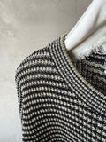 CristaSeya<br>" WASHI PAPER STRIPED SWEATER " <br>Striped Sweater<br>[19PA-26-WA] [MEN'S/WOMEN'S]