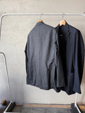 26ss_<br>MAATEE&SONS / マーティーアンドサンズ  <BR>H WOOL MUSOU <BR>ダブルブレスト<BR>ギャザージャケット  <BR>【MT6103-0004】<BR>【MEN'S】