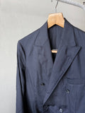26ss_<br>MAATEE&SONS / マーティーアンドサンズ  <BR>H WOOL MUSOU <BR>ダブルブレスト<BR>ギャザージャケット  <BR>【MT6103-0004】<BR>【MEN'S】