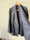 26ss_<br>MAATEE&SONS / マーティーアンドサンズ  <BR>H WOOL MUSOU <BR>ダブルブレスト<BR>ギャザージャケット  <BR>【MT6103-0004】<BR>【MEN'S】