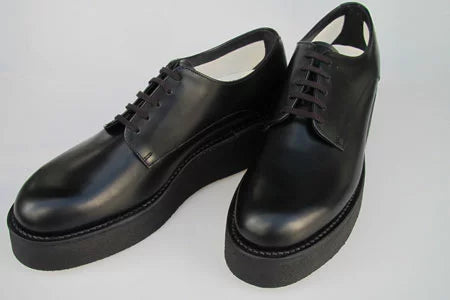 BEAUTIFUL SHOES<br>  ビューティフルシューズ <br> "CREEPER"<BR>プレーントゥシューズ<br>BLACK【BSS1712008】【WOMEN'S】