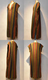 50% OFF SALE<br>CristaSeya クリスタセヤ<br>"MERINOS WOOL AND <BR>YAK WOOL CAFTAN" <br>ストライプウール<BR>カフタンドレス<BR> 2色展開<BR>【13S-S】【WOMEN'S】