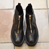 GUIDI グイディ<BR> ORTHOPAEDIC FRONT ZIP SOLE RUBBER/<BR>ラバーソールフロントジップブーツ "PLS HORSE FULL GRAIN<BR> 【MEN'S】<BR>【SHOES】【レザーシューズ】
