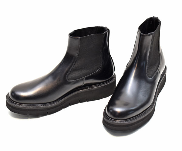 foot the coacher フットザコーチャー<br>"BRITISH SIDEGORE"<BR>ブリティッシュサイドゴアブーツ BLACK【FTC2134007 BRITISH SIDEGORE】【MEN'S】