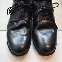 GUIDI グイディ  <BR>CLASSIC DERBY SHOES / SOLE LEATHER/クラシックダービーシューズ<br>"HORSE FULL GRAIN"LINED BLKT 【992X HORSE FULL GRAIN】<BR>【MEN'S】
