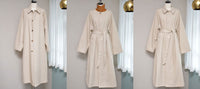 CristaSeya クリスタセヤ<br>"JAPANESE DRY COTTON OVERSIZED TRENCH" <br>オーバーサイズトレンチコート<br>【02SH-CO】【MEN'S/WOMEN'S】