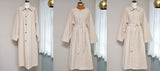 CristaSeya クリスタセヤ<br>"JAPANESE DRY COTTON OVERSIZED TRENCH" <br>オーバーサイズトレンチコート<br>【02SH-CO】【MEN'S/WOMEN'S】