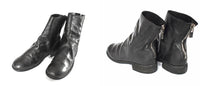 GUIDI / グイディ <BR>"BACK ZIP BOOT SOLE LEATER"<BR>バックジップブーツ<br>"SOFT HORSE FULL GRAIN" BLKT<BR>【986X SOFT HORSE FULL GRAIN 】<BR> 【WOMEN'S】【シューズ】