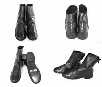 GUIDI / グイディ <BR>"BACK ZIP BOOT SOLE LEATER"<BR>バックジップブーツ<br>"SOFT HORSE FULL GRAIN" BLKT<BR>【986X SOFT HORSE FULL GRAIN 】<BR> 【WOMEN'S】【シューズ】