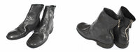 GUIDI グイディ <BR>BACK ZIP BOOT SOLE LEATER <BR> バックジップブーツ<br>"HORSE FULL GRAIN"BLKT <BR>【986X HORSE FULL GRAIN 】【MEN'S】【シューズ】