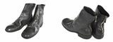 GUIDI グイディ <BR>BACK ZIP BOOT SOLE LEATER <BR> バックジップブーツ<br>"HORSE FULL GRAIN"BLKT <BR>【986X HORSE FULL GRAIN 】【MEN'S】【シューズ】