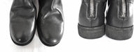 GUIDI グイディ <BR>BACK ZIP BOOT SOLE LEATER <BR> バックジップブーツ<br>"HORSE FULL GRAIN"BLKT <BR>【986X HORSE FULL GRAIN 】【MEN'S】【シューズ】