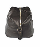 GUIDI  グイディ<br> " HOBO CROSSBODY BAG  " <BR>クロスボディーバッグ <BR>SOFT HORSE FULL GRAIN 【BK2】<BR>【MEN'S / WOMEN'S】【BAG】