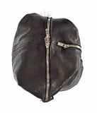 GUIDI  グイディ<br> " HOBO CROSSBODY BAG  " <BR>クロスボディーバッグ <BR>SOFT HORSE FULL GRAIN 【BK2】<BR>【MEN'S / WOMEN'S】【BAG】