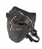 GUIDI  グイディ<br> " HOBO CROSSBODY BAG  " <BR>クロスボディーバッグ <BR>SOFT HORSE FULL GRAIN 【BK2】<BR>【MEN'S / WOMEN'S】【BAG】