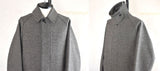 22AW<br>MAATEE&SONS<BR>マーティーアンドサンズ  <BR>TWEED BAL COLLAR COAT <BR> ツイードバルカラーコート<BR> 【MT2303-0703Ｂ】【MEN'S】