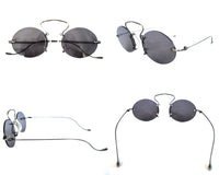 RIGARDS × UMA WANG<BR>リガーズ × ユマワン<BR>"RG00UW6"<BR> PINCE-NEZ OVAL<BR>STAINLESS STEEL <BR>VINTAGE SILVER<BR>サングラス【RG00UW6】<BR>【MEN'S/WOMEN'S】