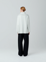 STUDIO NICHOLSON<br> スタジオニコルソン<br>"MEYER"<BR>SNW-982<BR>PANTS ZIP FRONT ROUND LEG PANTS<BR>STRETCH TPOP WOOL<br>【WOMEN'S】