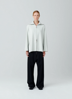 STUDIO NICHOLSON<br> スタジオニコルソン<br>"MEYER"<BR>SNW-982<BR>PANTS ZIP FRONT ROUND LEG PANTS<BR>STRETCH TPOP WOOL<br>【WOMEN'S】